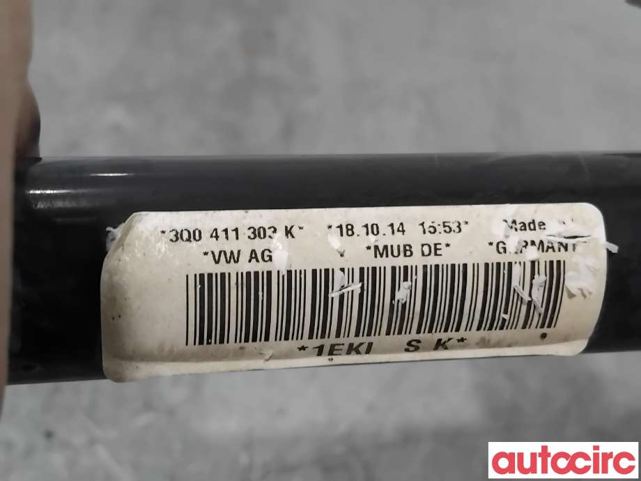 Stabilisatorstag foran til VW Passat 2015-2019 (Fase 1) (B8) (B8) (VOLKSWAGEN|3Q0411303K|)