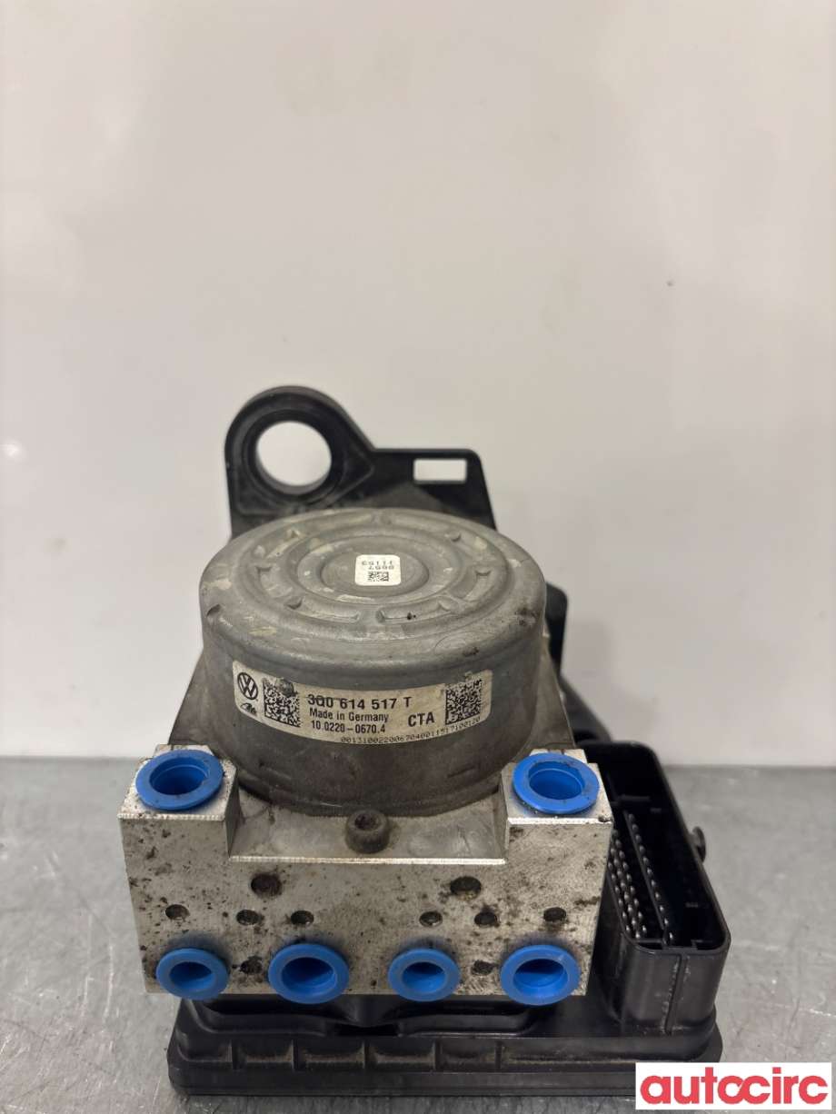ABS sentral til Škoda Octavia 2013-2016 (Type III, Fase 1)  (SKODA|3Q0614517T|100220-06704)