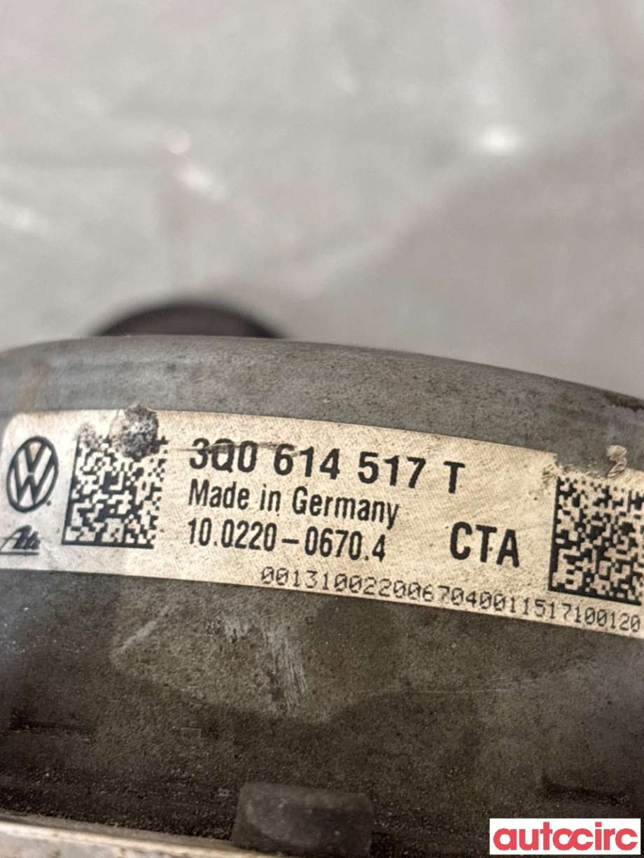 ABS sentral til Škoda Octavia 2013-2016 (Type III, Fase 1)  (SKODA|3Q0614517T|100220-06704)