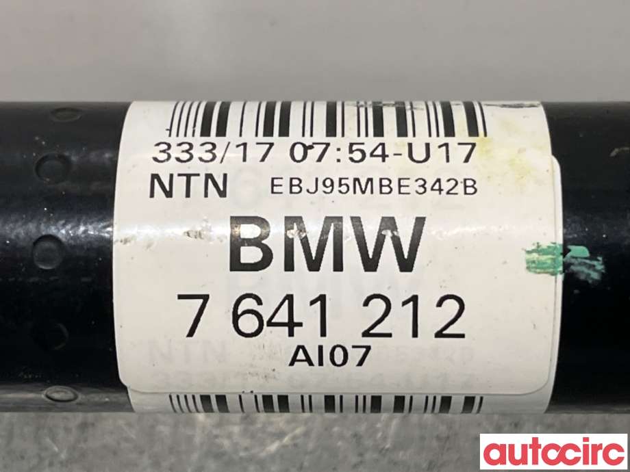 Drivaksel høyre bak, elbil til BMW i3 2013-2022  (BMW|33207641212||7641212)