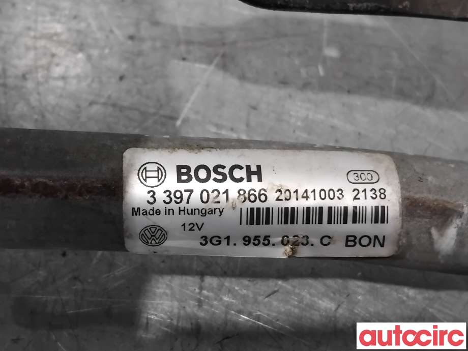 Viskermotor frontrute til VW Passat 2015-2019 (Fase 1) (B8) (B8) (VOLKSWAGEN|3G1955023D|1397220662|3G1955023L)