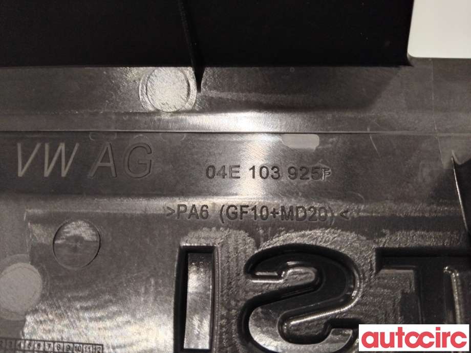 Motordeksel over motor til VW e-Golf 2014-2017 (Fase 1) (VOLKSWAGEN|04E103925F|)