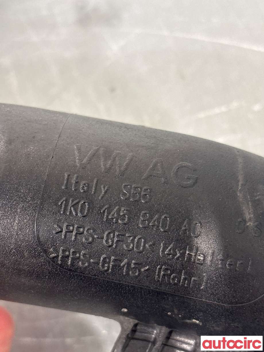 Turbo rør til VW Passat 2011-2015 (B7) (B7) (VOLKSWAGEN|1K0145840AE||1K0145840AC)