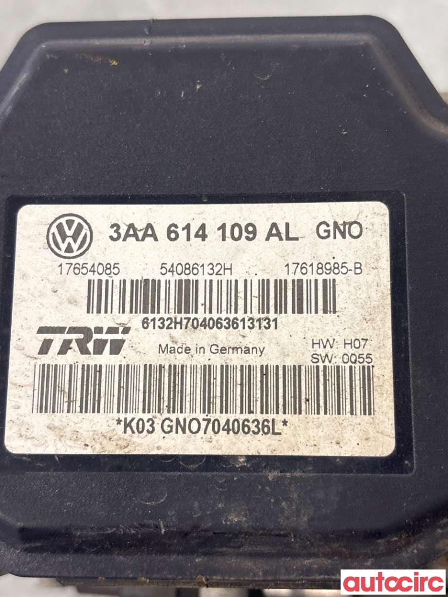 ABS sentral til VW Passat 2011-2015 (B7) (B7) (VOLKSWAGEN|3AA614109AL|54086132H)