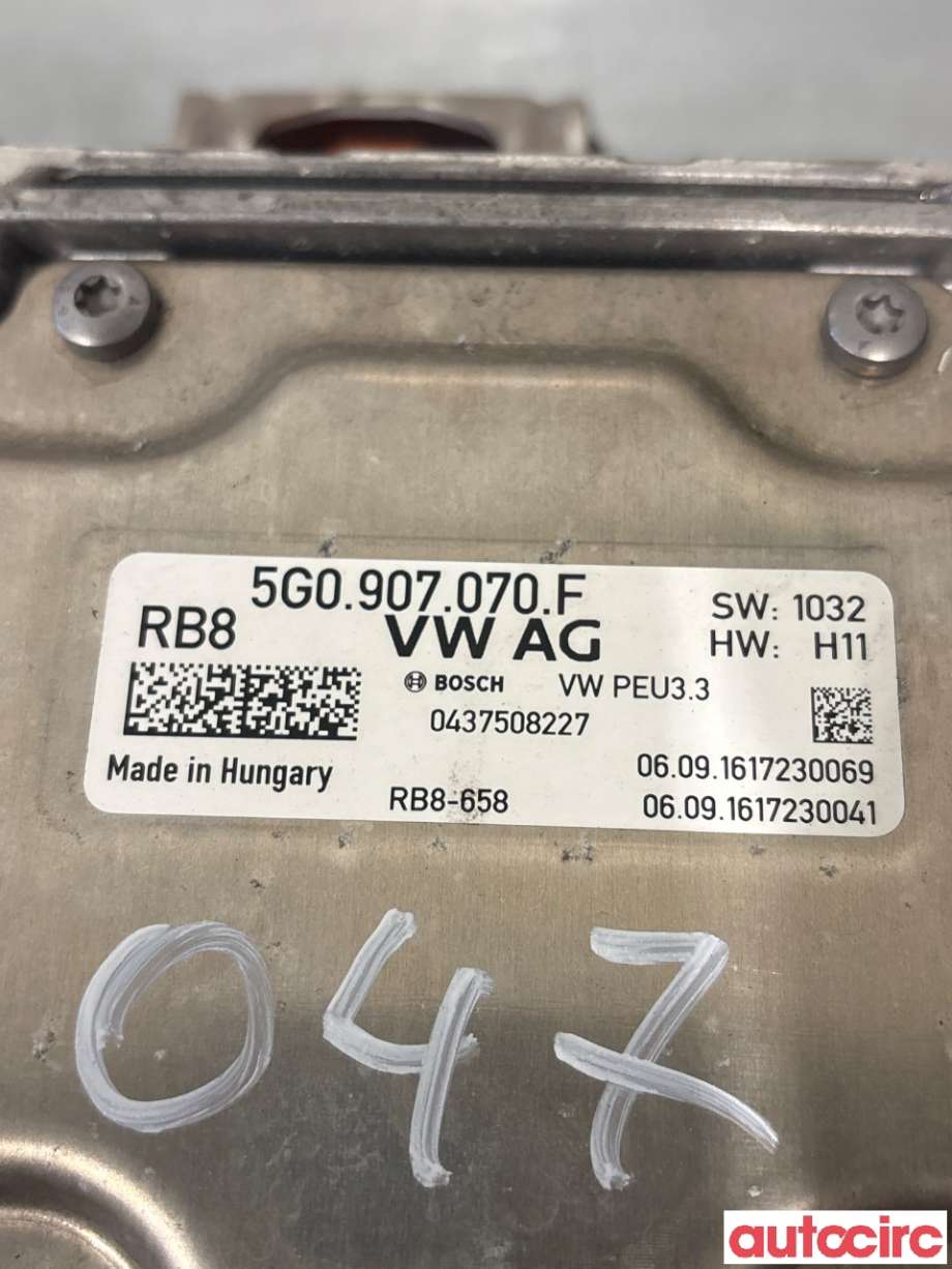 Inverter hybrid til Audi A3 2016-2020 (Type III, Fase 2)  (AUDI|5G0907070H|0437508227|5G0907070F)