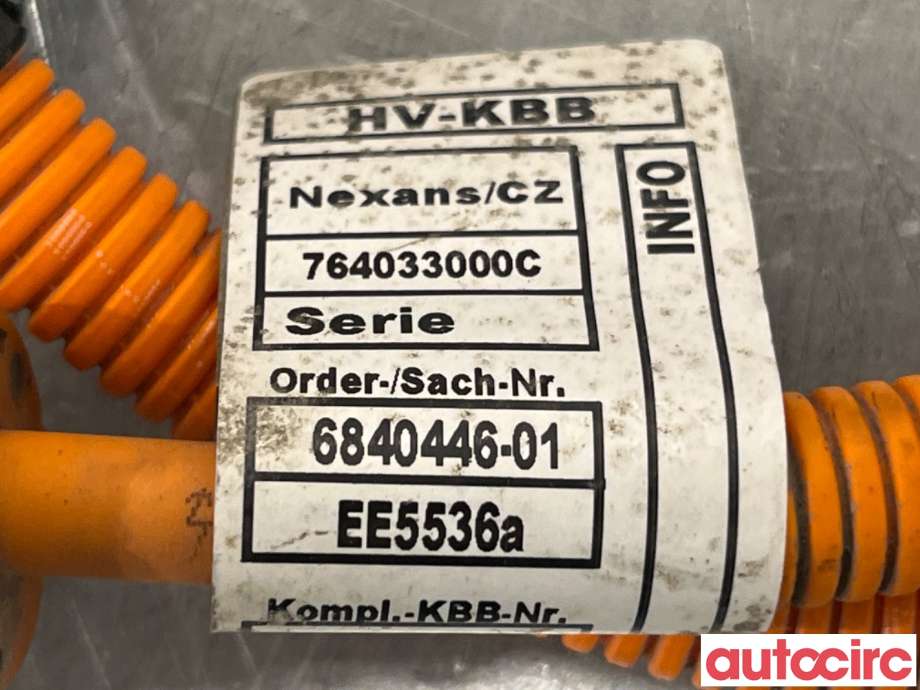 Kabel høy volt (HV) hybrid til BMW i3 2013-2022  (BMW|61126840446||6840466)