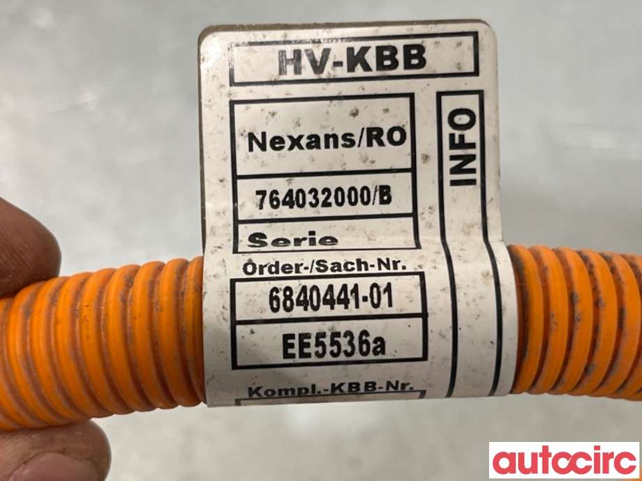 Kabel høy volt (HV) hybrid til BMW i3 2013-2022  (BMW|61129394657||6840441)