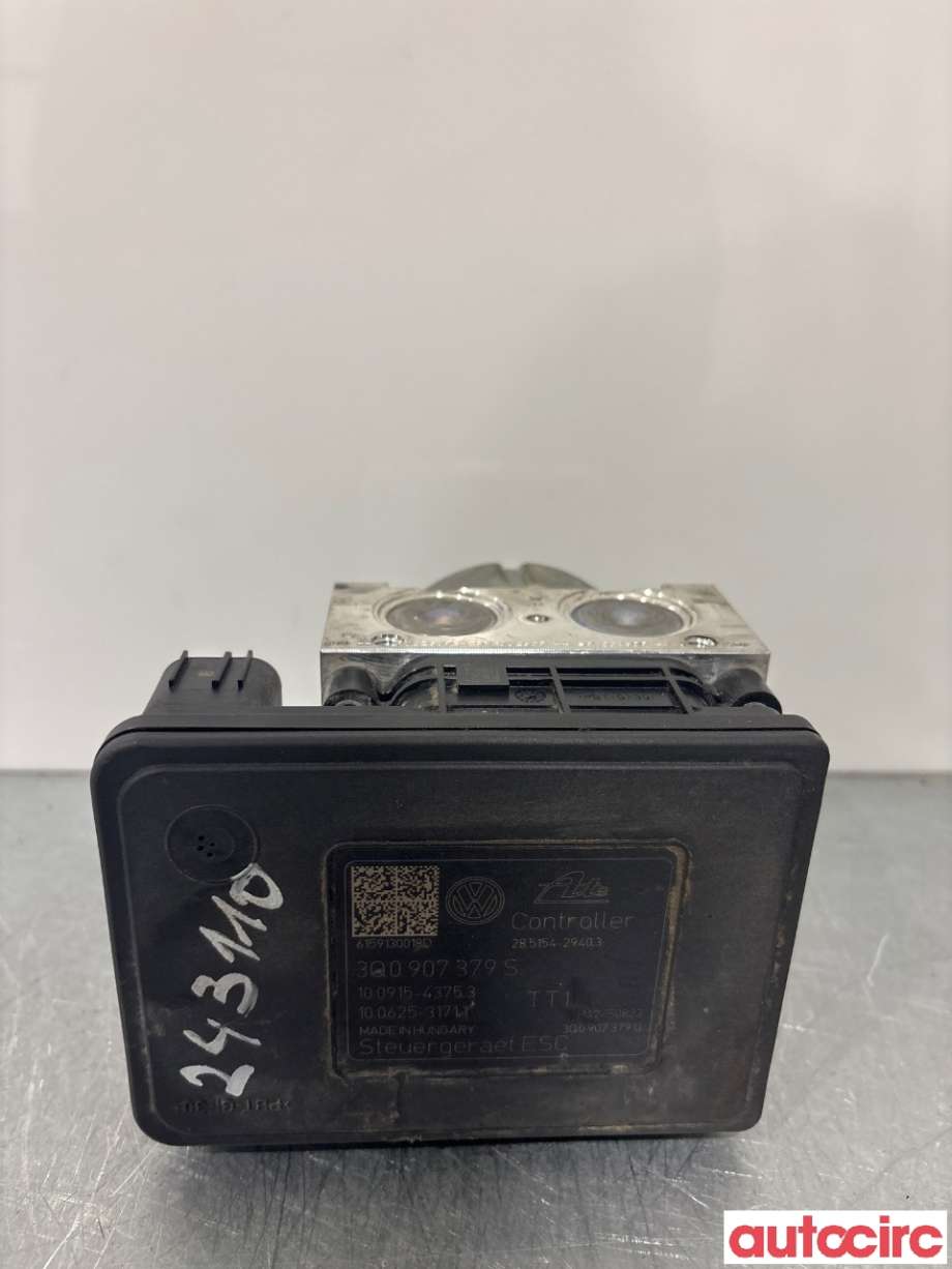 ABS sentral til VW Passat 2015-2019 (Fase 1) (B8) (B8) (VOLKSWAGEN|3Q0614517S|100220-06734)