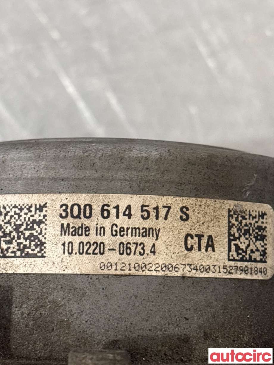ABS sentral til VW Passat 2015-2019 (Fase 1) (B8) (B8) (VOLKSWAGEN|3Q0614517S|100220-06734)