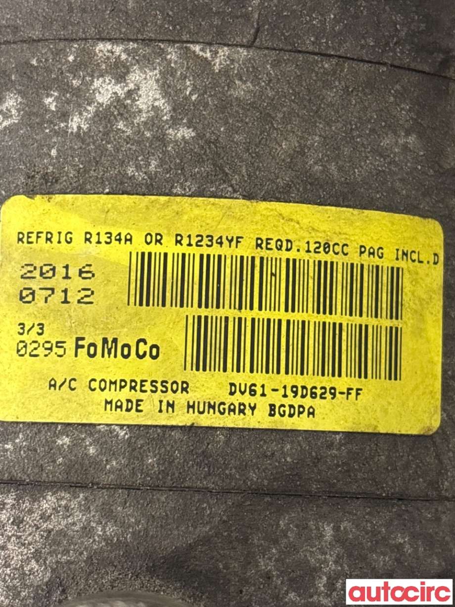 Aircondition kompressor til Ford Transit Connect 2013-2018 Type II, Fase 1  (FORD|2100870||DV61-19D629-FF)