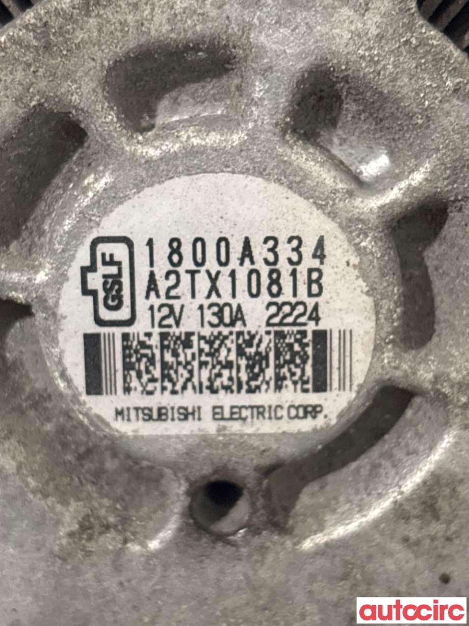 Dynamo til Mitsubishi ASX 2010-2019  (MITSUBISHI|1800A431|A2TX1081B|1800A334)
