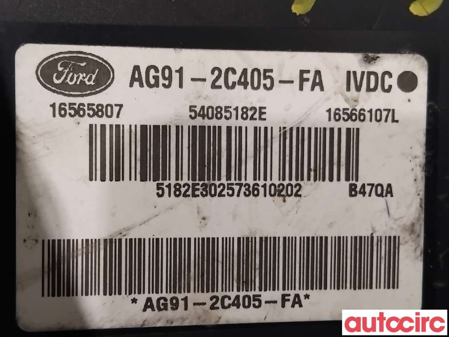 ABS sentral til Ford S-Max 2010-2015 (Type I, Fase 2) (FORD|1762180|54085182E|AG91-2C405-FA)