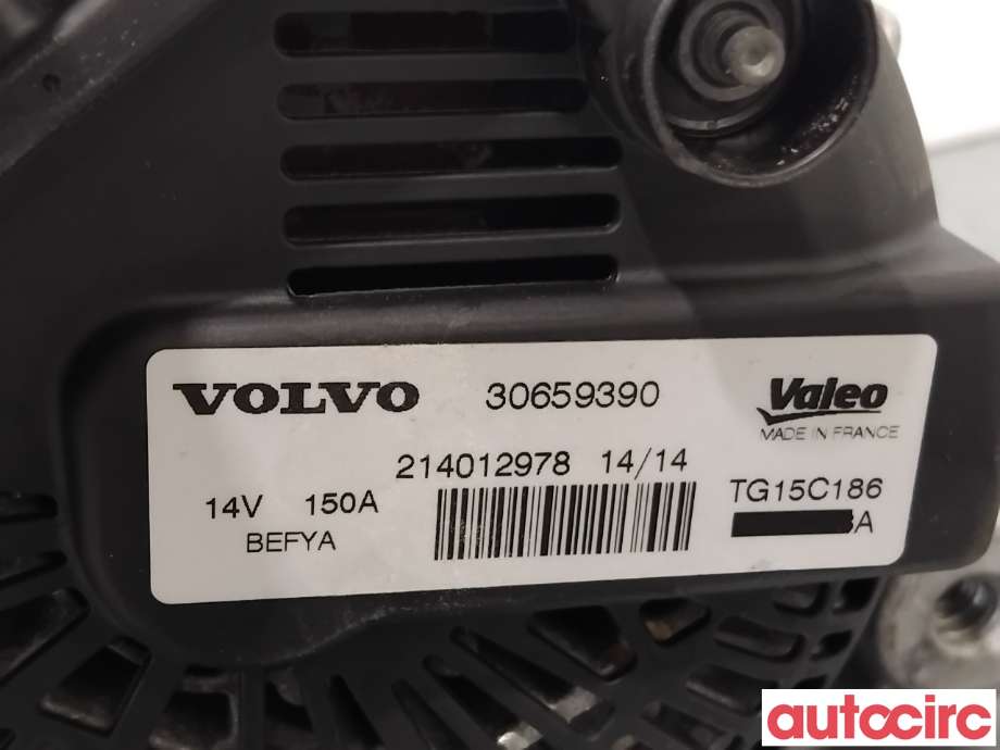 Dynamo til Volvo V40 2012-2019 (VOLVO|36012505|TG15C186|30659390)