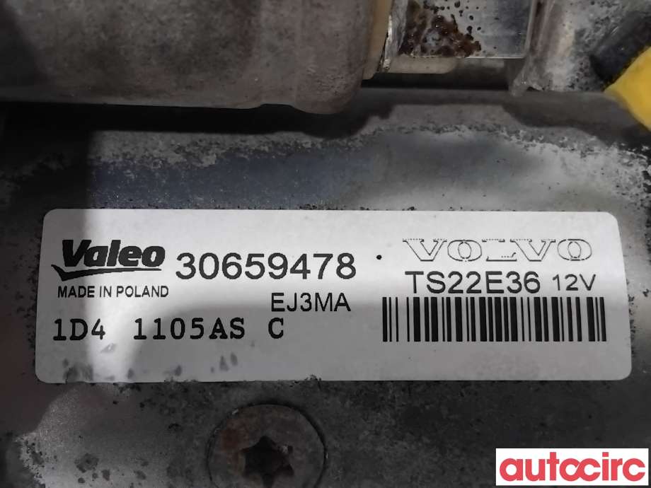 Starter diesel til Volvo V40 2012-2019  (VOLVO|36051780|TS22E36|30659478)