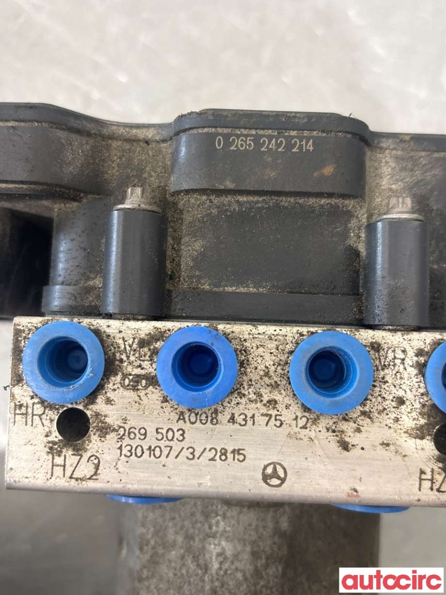 ABS sentral til Mercedes B-Klasse 2011-2018 (W246) (W246) (MERCEDES|A0084319312|0265242214|A0084317512)