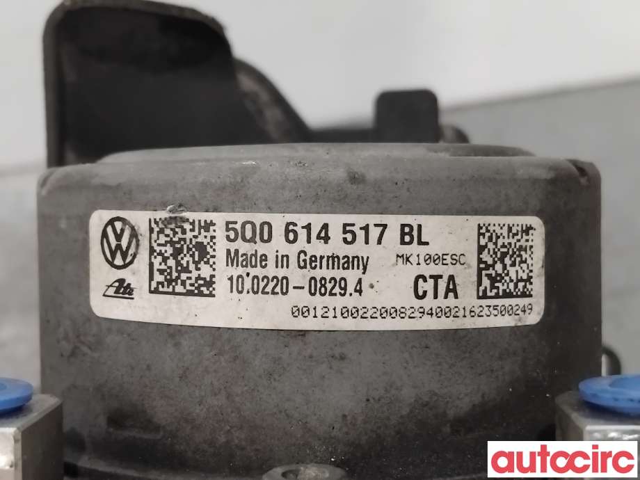 ABS sentral til VW Passat 2015-2019 (Fase 1) (B8) (B8) (VOLKSWAGEN|5Q0614517BL|100916-03803|5Q0614517DB)