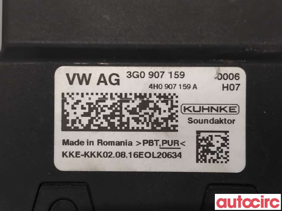 Styreenhet diverse til VW Passat 2015-2019 (Fase 1) (B8) (B8) (VOLKSWAGEN|3G0907159|)