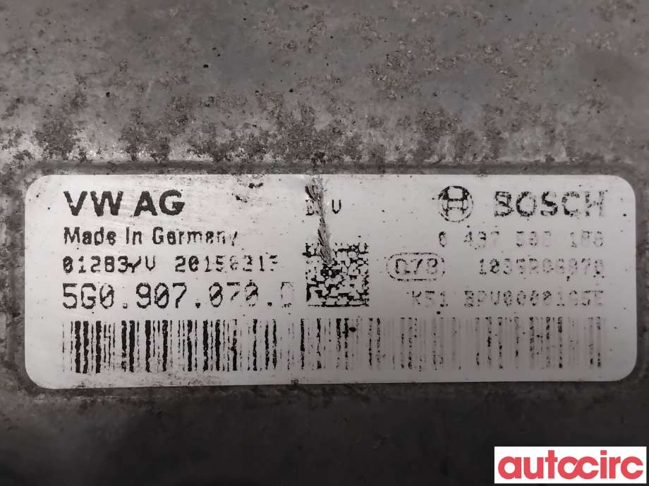 Inverter hybrid til VW Golf VII 2012-2017 (Fase 1) (VOLKSWAGEN|5G0907070E||5G0907070D)