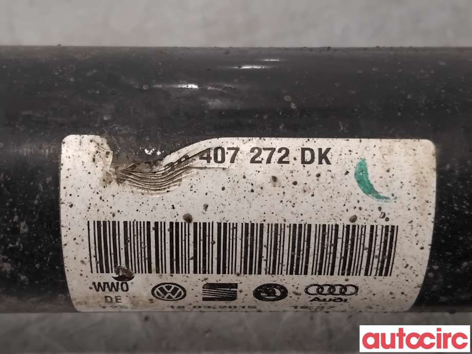 Drivaksel høyre foran til VW Golf VII 2012-2017 (Fase 1) (VOLKSWAGEN|5Q0407762SX||5Q0407272FP)