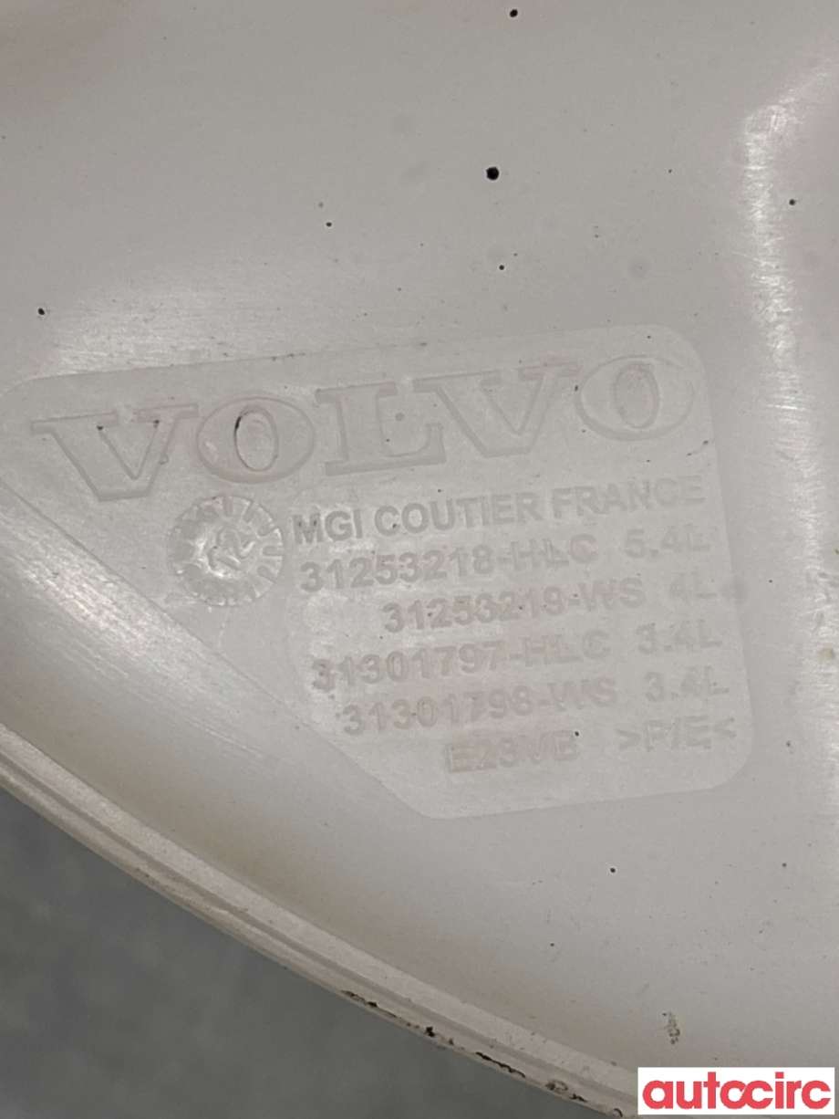 Spylertank til Volvo V60 2010-2013 (Type I, Fase 1)  (VOLVO|31253218|)