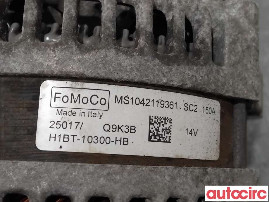 Dynamo til Ford Fiesta 2017-->> (Type VII)  (FORD|2647768|MS1042119361|H1BT-10300-HB)