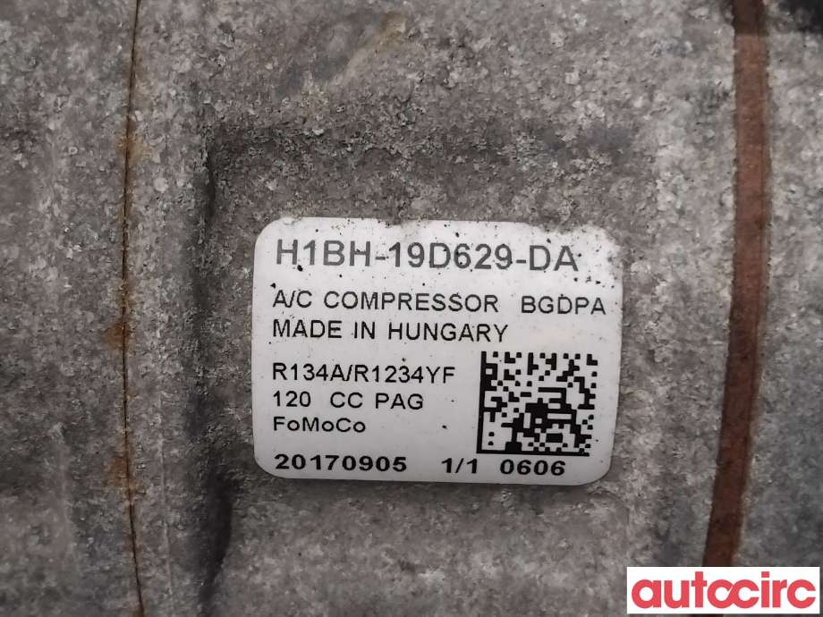 Aircondition kompressor til Ford Fiesta 2017-->> (Type VII) (FORD|2673870|H1BH-19D629-DA|2759208)