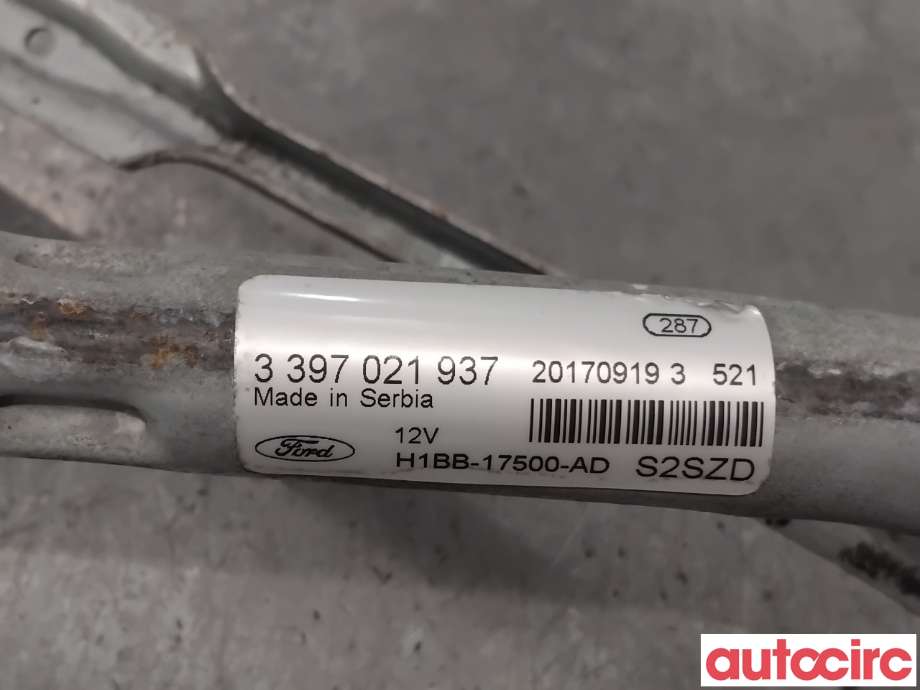 Viskermotor frontrute til Ford Fiesta 2017-->> (Type VII)  (FORD|2554660|1397225010|H1BB-17500-AD)