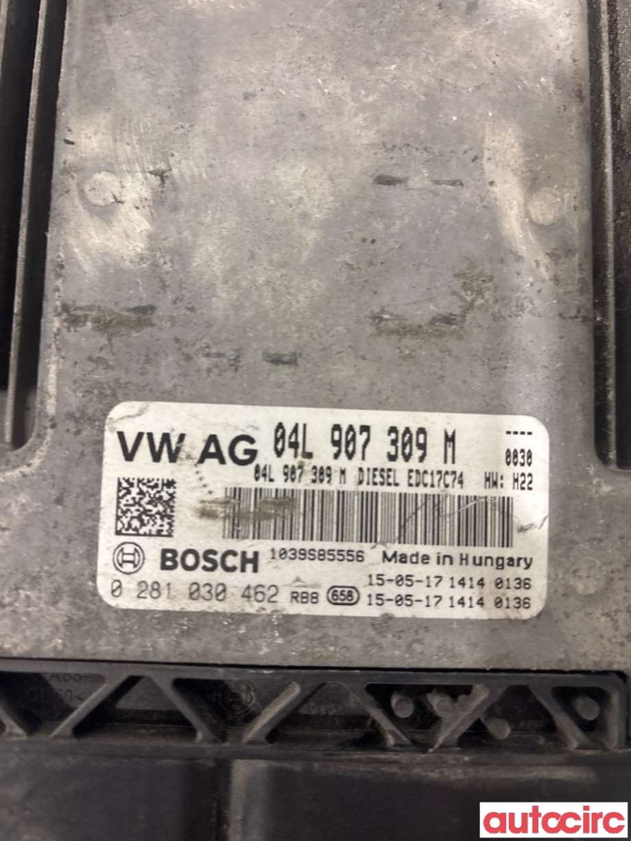 Styreenhet motor til VW Passat 2015-2019 (Fase 1) (B8) (B8) (VOLKSWAGEN|04L906026FP|0281030462|04L907309M)