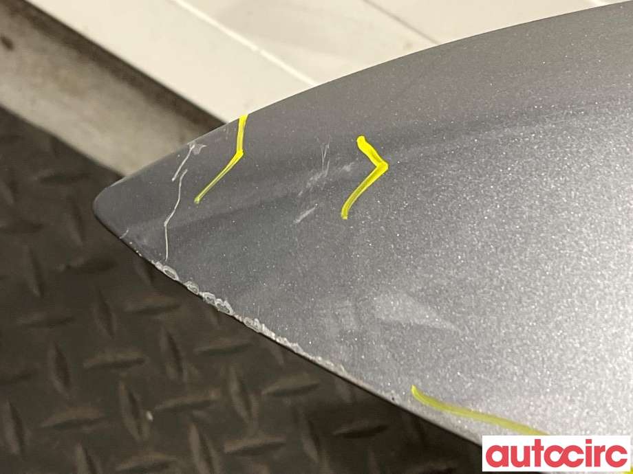 Skjerm venstre foran til Mitsubishi Outlander 2012-2015 (Type III, Fase 1)  (MITSUBISHI|5220J997)