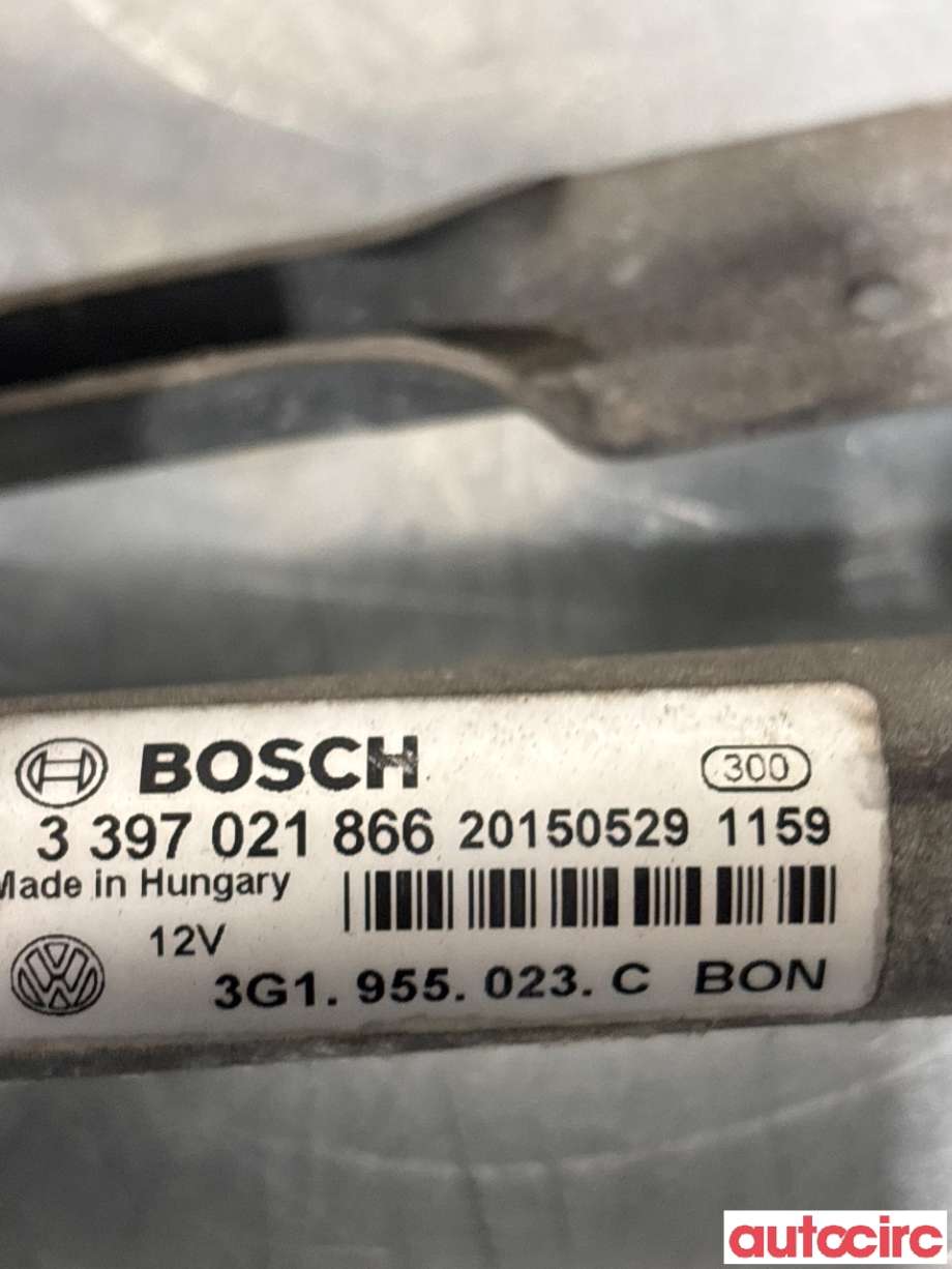 Viskermotor frontrute til VW Passat 2015-2019 (Fase 1) (B8) (B8) (VOLKSWAGEN|3G1955023D|1397220662|3G1955023C)