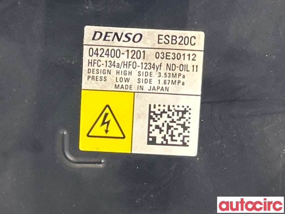 Aircondition kompressor til Toyota Corolla 2019-->>  (TOYOTA|8837012080|042400-1200)