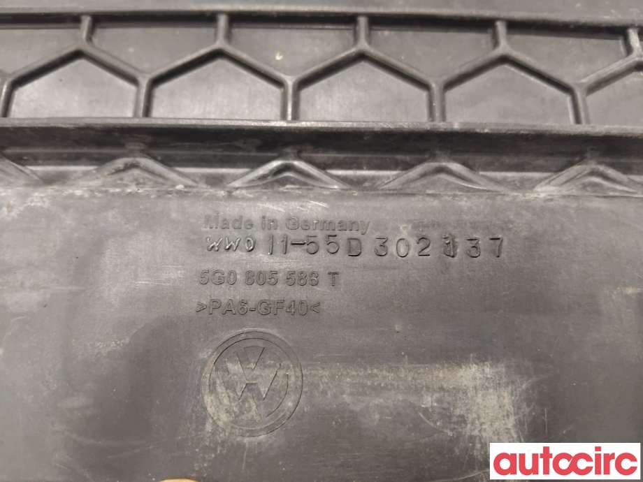 Frontplate øvre til VW e-Golf 2014-2017 (Fase 1)  (VOLKSWAGEN|5G0805588T|)