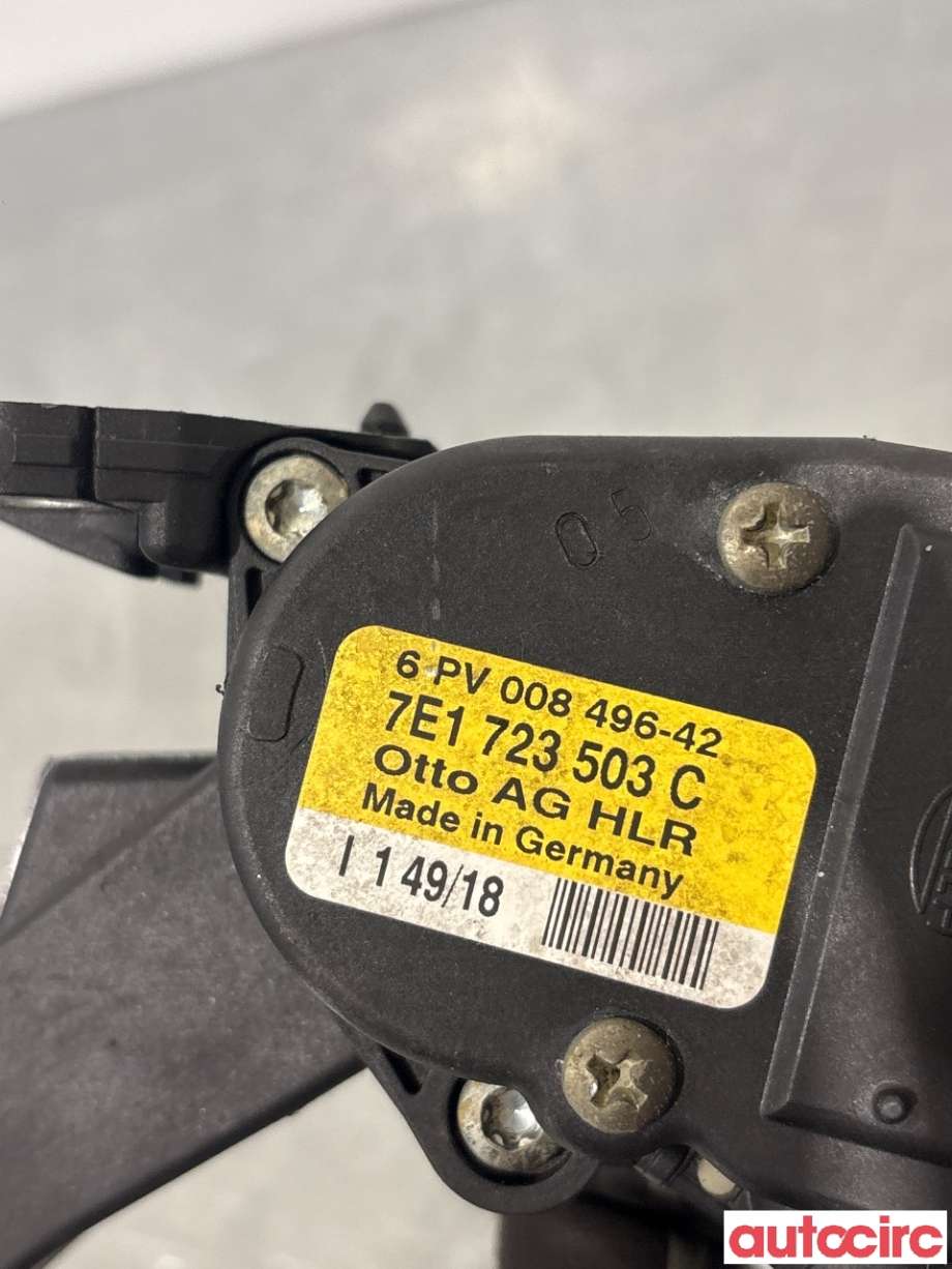 Pedal gass til VW Transporter / Caravelle 2019-->> (T6.1) (T6.1) (VOLKSWAGEN|7E1723503C|)