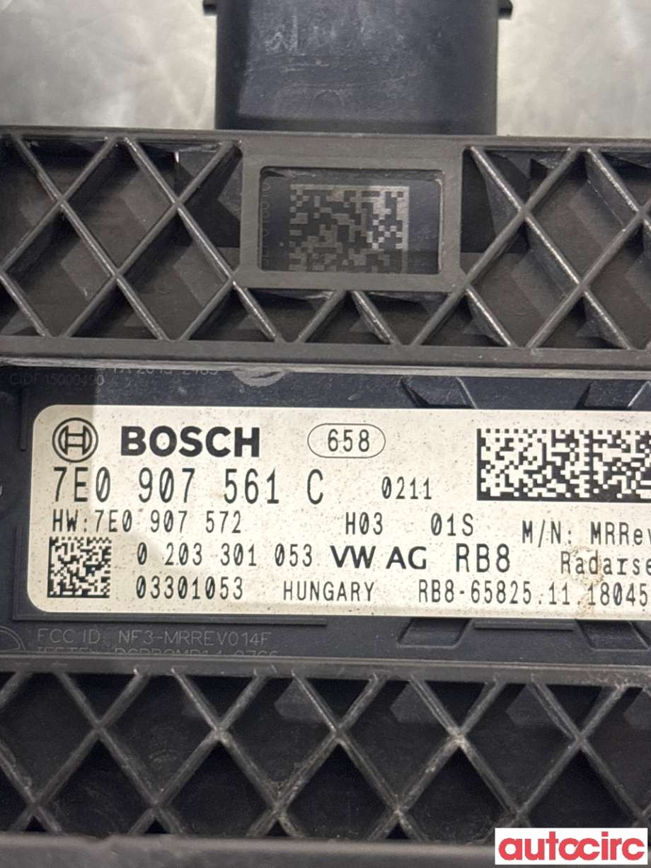 Sensor radar til VW Transporter / Caravelle 2019-->> (T6.1) (T6.1) (VOLKSWAGEN|7E0907561C|0203301053)
