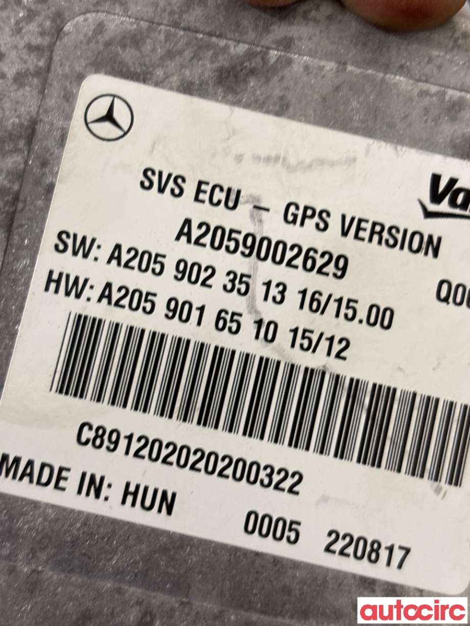 Styreenhet parkering til Mercedes Vito 2014-->> (W447) (W447) (MERCEDES|A2059002629|)
