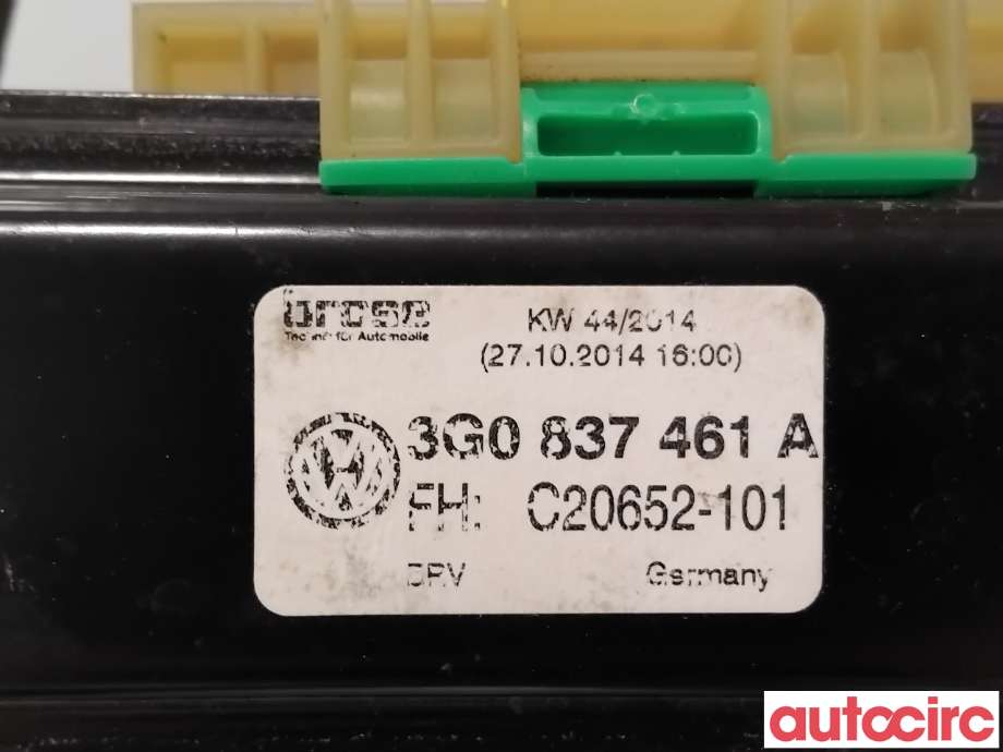 Ruteheis til VW Passat 2015-2019 (Fase 1) (B8) (B8) (VOLKSWAGEN|3G0837461C|C20652-101|3G0837461A)