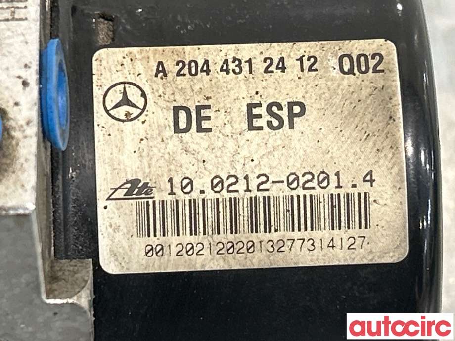 ABS sentral til Mercedes C-Klasse 2007-2011 (Fase 1) (W204) (W204) (MERCEDES||A0064313212|A2045455332)