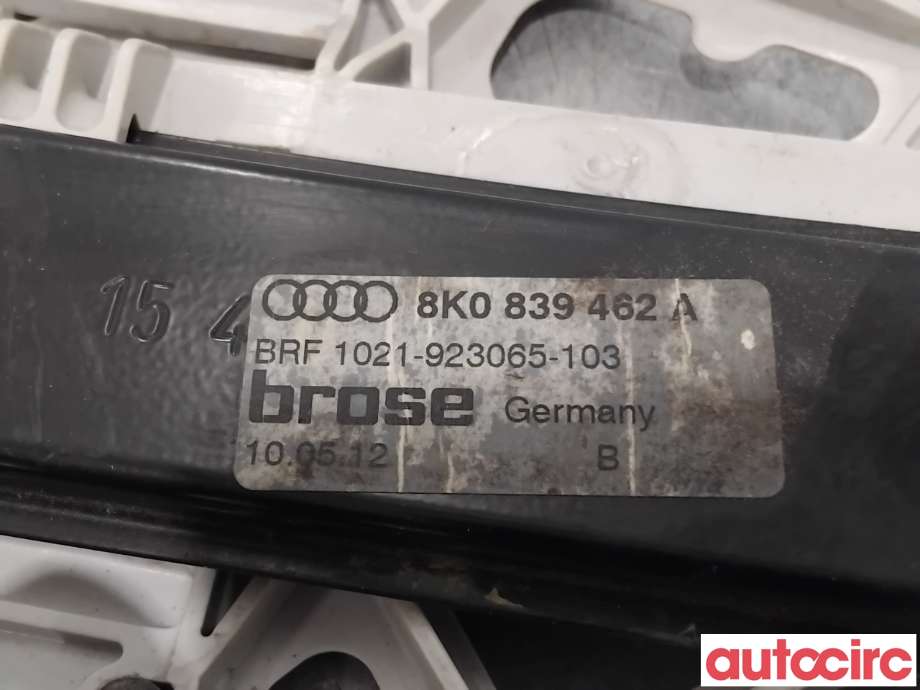 Ruteheis til Audi A4 2007-2014 (Type IV) (B8) (B8) (AUDI|8K0839462A|1021-923065-103|8K0839462C)