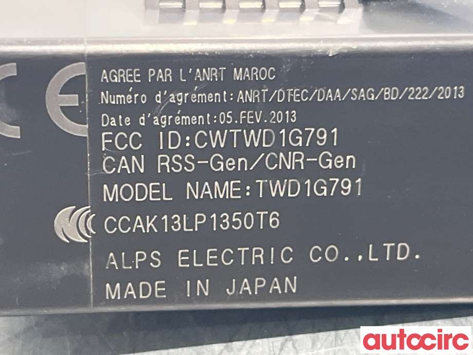 Sensor dekktrykk til Nissan Leaf 2018-->> (Type II)  (NISSAN|407115SA0B|CWTWD1G791)