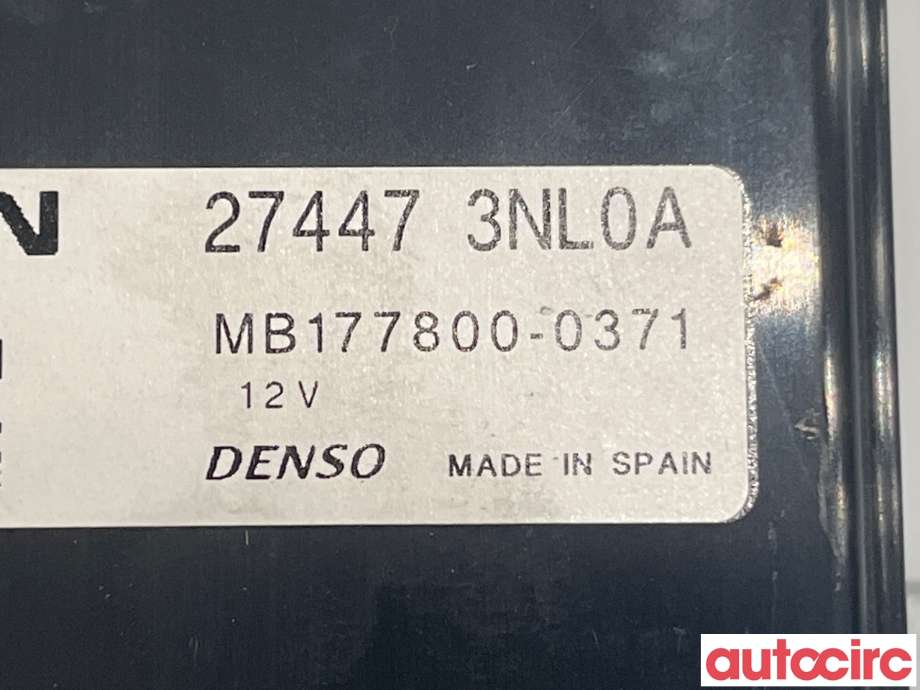 Styreenhet klima/aircondition til Nissan Leaf 2018-->> (Type II) (NISSAN|274473NL0A|MB177800-0371)