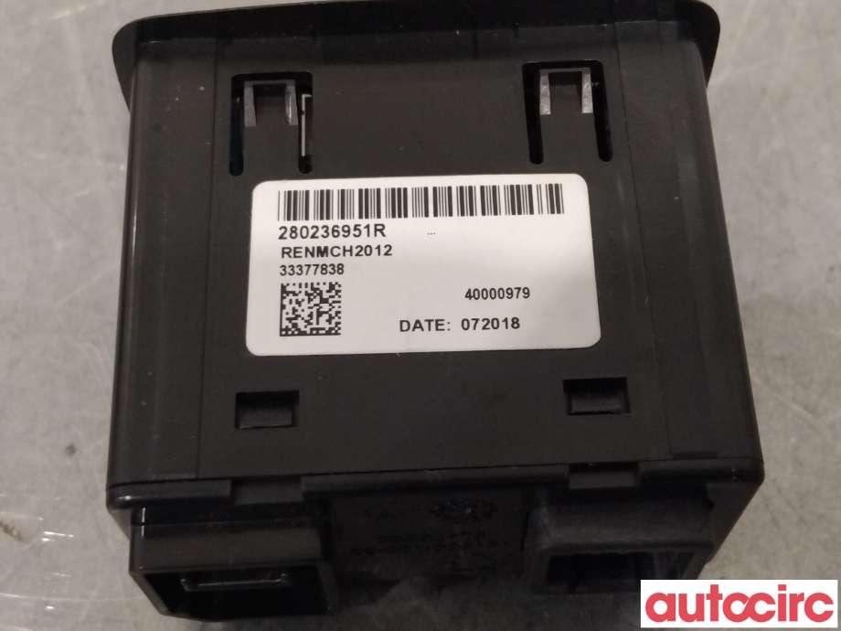 Bryter diverse til Renault Zoe 2013-2019 (Fase 1) (RENAULT|280237342R|280236951R)