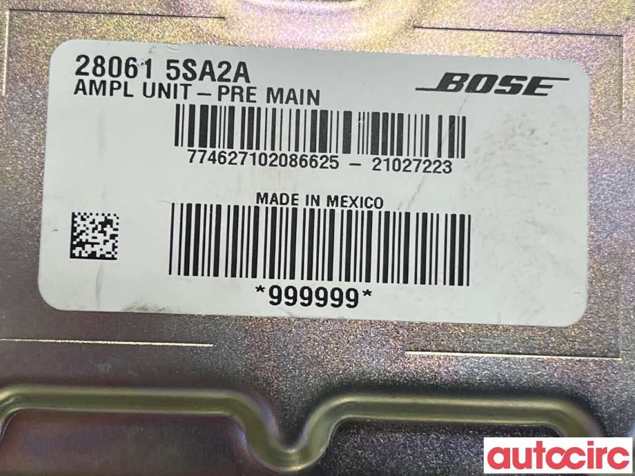 Bilstereo forsterker til Nissan Leaf 2018-->> (Type II)  (NISSAN|280615SA2A)