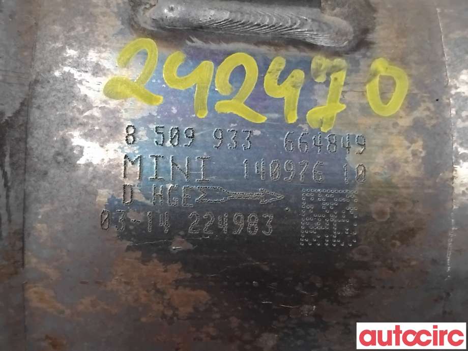 Partikkelfilter til Toyota Verso 2009-2016 (Type III)  (TOYOTA|25051YV020||8509935)