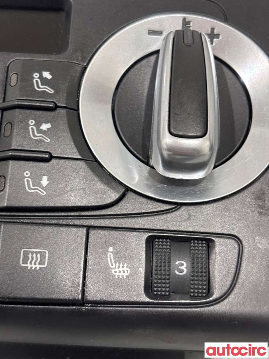 Varmeapparat betjening til Audi A3 2009-2012 (Type II, Fase 2)  (AUDI|8P0820043BN|)