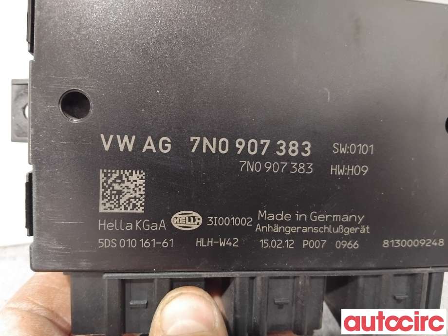 Styreenhet hengerfeste til VW Passat 2011-2015 (B7) (B7) (VOLKSWAGEN|7N0907383A|5DS010161-61|7N0907383)