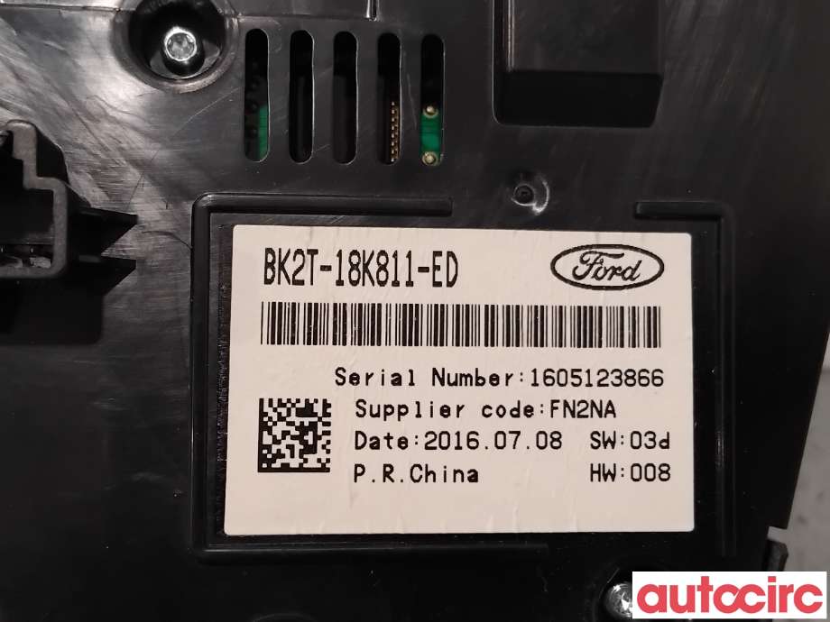 Bryter diverse til Ford Transit Connect 2013-2018 Type II, Fase 1 (FORD|2013323||BK2T-18K811-ED)