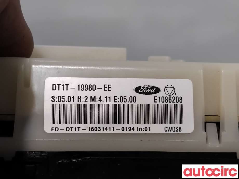 Varmeapparat betjening til Ford Transit Connect 2013-2018 Type II, Fase 1 (FORD|1842599||DT1T-19980-EE)