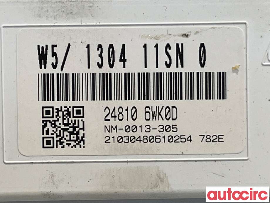 Instrumentpanel til Nissan Leaf 2018-->> (Type II)  (NISSAN|248106WK0D|NM-0013-305)