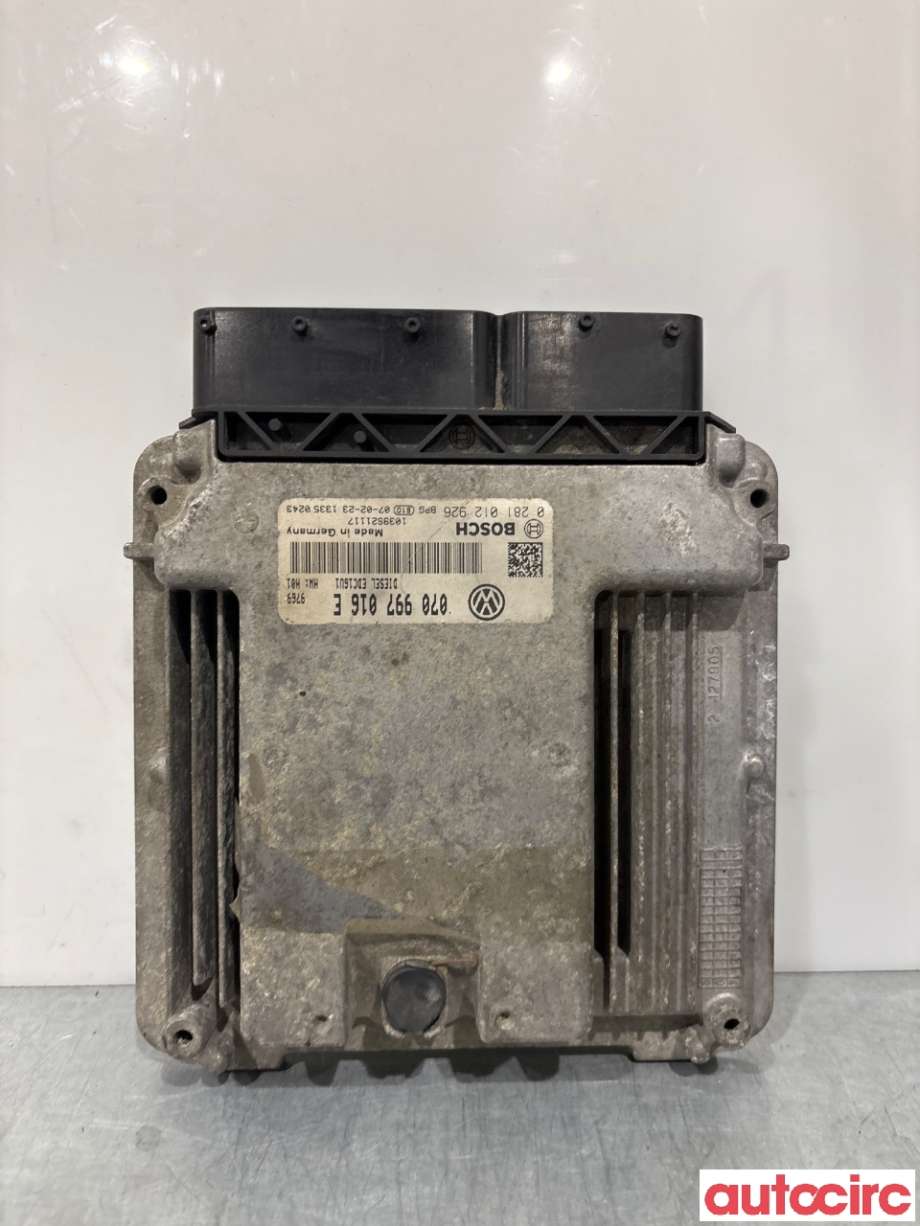Styreenhet motor til VW Touareg, 2003-2007 (Type I, Fase 1)  (VOLKSWAGEN|070997016E)