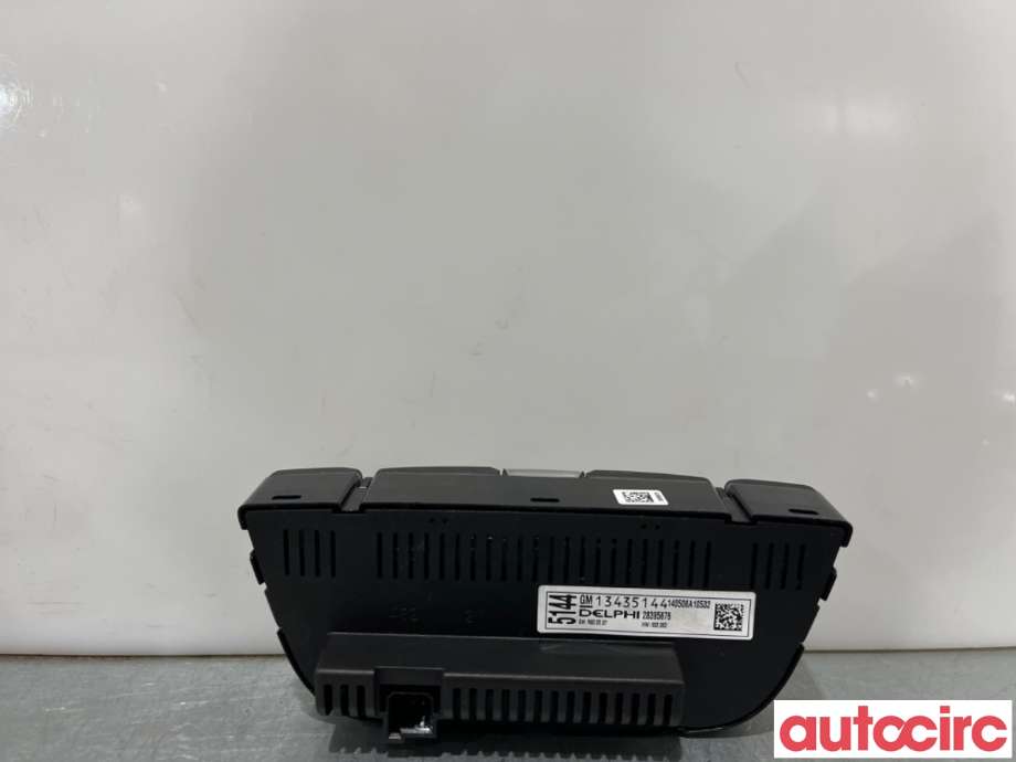 Varmeapparat betjening til Opel Astra J 2010-2015  (OPEL|13435144|28395676)